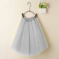 thumbnail image 2 of Summer Saving! Ashirexll Summer Skirts, Midi Skirt, Children and Girls Solid Color Party Dress Skirt, 2 of 3