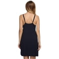 thumbnail image 4 of Ekouaer Sleepwear Womens Chemise Nightgown Full Slip Lace Lounge Dress, 4 of 5