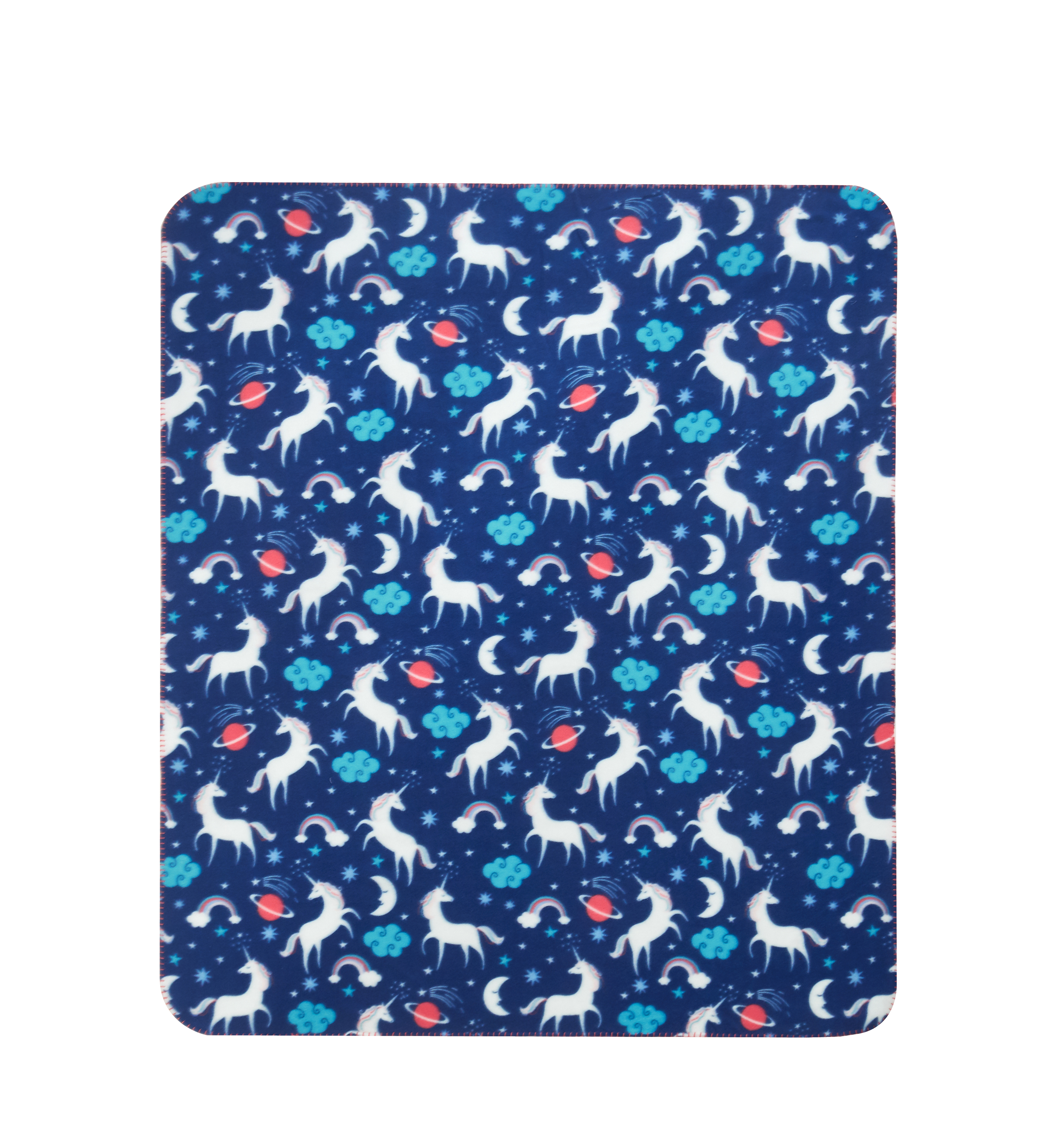 Mainstays Fleece Throw, Unicorn 50x60