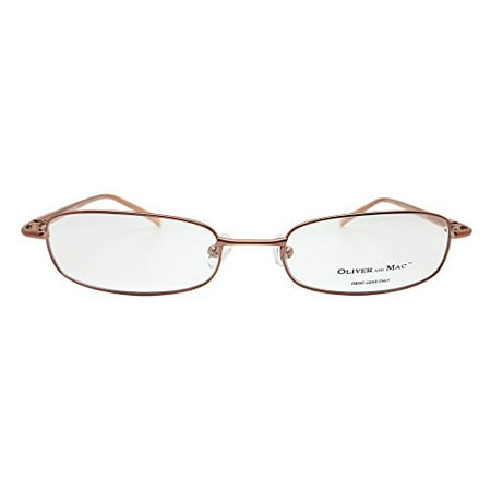 Oliver And Mac Andover Eyeglasses Prescription Frames (Brown, 52-19-140)
