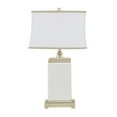 thumbnail image 3 of Hampton Hill Colette Ceramic and Metal Table Lamp in Off White/Ivory, 3 of 4