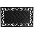 thumbnail image 1 of Calloway Mills 103701830 18 x 30 in. Madison Rubber Rectangular Doormat, Black, 1 of 1