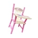 thumbnail image 2 of Bewildely Estructura duradera, muñeca recién nacida encantadora, trona rosa para bebés, silla de cena, muñecas para bebés Muñecas y casas de muñecas, 2 of 6