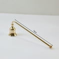 thumbnail image 6 of Ettsollp Candle Extinguisher Elegant Bell Shaped Wick Cover Metal Candle Stopper Rust-proof Extinguishing Tool with Short And Long Length Options for Aromatherapy Candles, 6 of 8