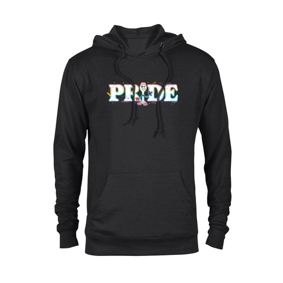 Disney & Pixar’s Toy Story Forky Rainbow Pride Doodles - Pullover Hoodie for Adults - Customized-Black