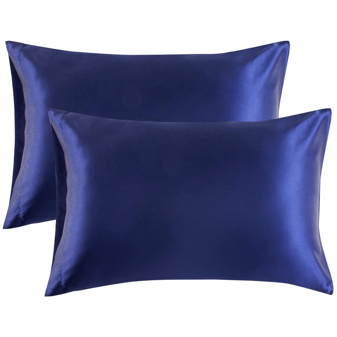 Satin Pillowcase for Hair and Skin, 2Pack Standard Size (20x26