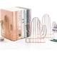 thumbnail image 2 of 2 Pcs Serre-livres En Mtal, Presse-livres En Forme De Cactus Dcoratif Titulaire Pour Rangement Livres Magazines De Bureau Maison Bibliothque Cole,11 Feliz Sencillez, 2 of 5