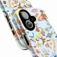 thumbnail image 3 of Curious Monkey Tropical Ocean Adventure Phone Case for iPhone 16 15 14 13 12 11 Pro Max Plus – Summer Beach Cartoon Design, Shockproof Protective Cover, 3 of 6