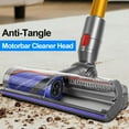 thumbnail image 2 of Aorsher Anti Tangle Motorized Cleaner Head Compatible with V8 V10 V11 V15 Cordless Vacuums, Direct Drive Vacuum Head Ideal for Carpets and Hardwood Floor, 2 of 8