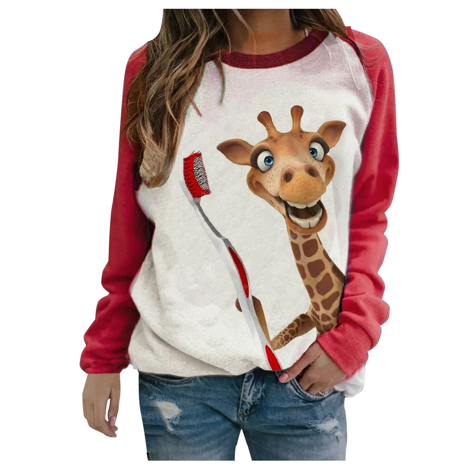 Giraffe long sleeve shirt Clearance
