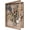 Carbonized, variant on 8×10 Shadow Box Frame, Linen Back, Glass Door, Hinge Display Case | shadow box display case features linen back, real glass hinged door, perfect for displaying medals, bouquets, and keepsakes.