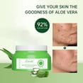 thumbnail image 4 of Ganfancp Aloe Infusion Hidratante Corporal y Facial - Crema Hidratante Natural con Aloe - Cuidado de La Piel Seca, , Rosácea, Psoriasis Ofertas Flash Liquidación Una Crema Reparadora., 4 of 7