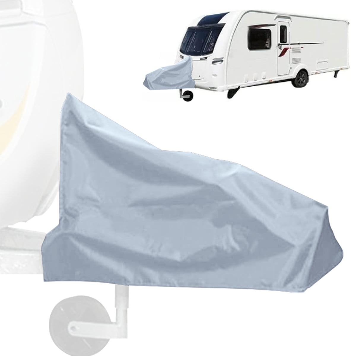 IXTIX Caravan Hitch Cover Universal Trailer Jack Cover Waterproof Dust