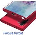 thumbnail image 4 of Case for Samsung Galaxy Note 10 Phone Case Protective Slim [Defend from Scratch/Slip/Drop/Fingerprint] Matte PC Hard Minimalistic Phone Cover for Samsung Galaxy Note 10-Red, 4 of 10