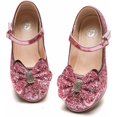 thumbnail image 3 of Girl's School Uniform Shoes Mary Jane Flats Low Heel Party Wedding Dress Shoes (Toddler/Little Kid/Big Kid), 3 of 7
