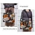 thumbnail image 6 of FORMRS 16" Laptop Bag Carrying Sleeve Case with Handle Travel Shoulder Briefcase, Black Plaid Floral, 6 of 8