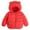 Red, variant on BULLPIANO Winter Coats for Toddler Boys Girls Light Puffer Padded Jacket Winter Outerwear with Bear Hood