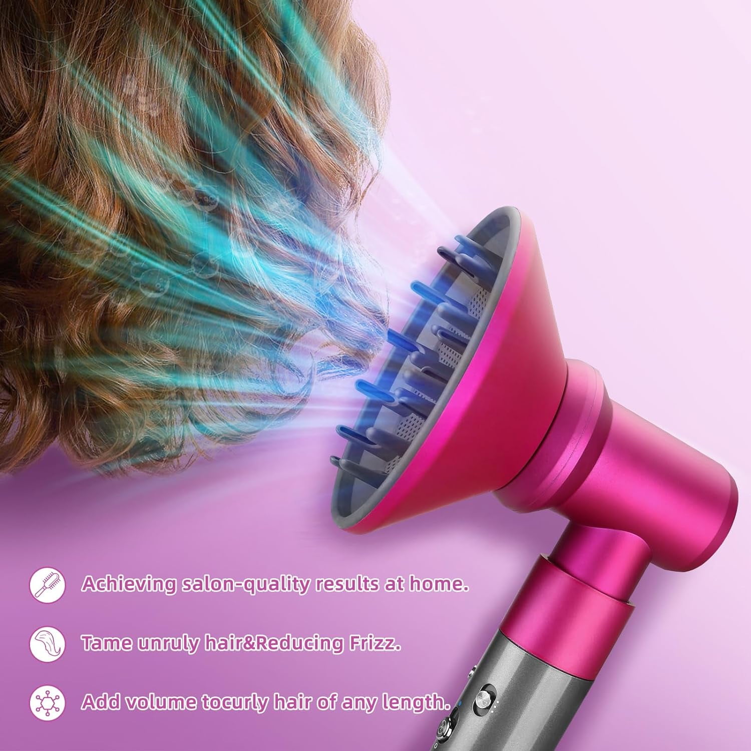 Airwrap Diffuser Attachment Dyson Hair Dryer Diffuser Adaptor And