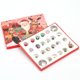 thumbnail image 1 of Calendario de Adviento de Navidad de 24 días para niños, joyería de moda, calendarios de Adviento, pulseras con dijes, collar, caja de regalo de Navidad para niños, 1 of 4
