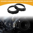 thumbnail image 2 of Anillo de soporte de montaje de altavoz de subwoofer para Ford de 6.5 pulgadas ABS 2 piezas, 2 of 7