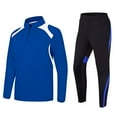 thumbnail image 1 of Half-zip Soccer Training Suit Autumn And Winter Adult Sports Jacket, 1 of 1