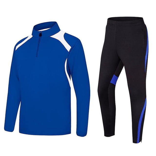 Half-zip Soccer Training Suit Autumn And Winter Adult Sports Jacket