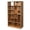 Brown / Particle Board, variant on Modern 2 in 1 Wood Bookshelf Cat House, Cat Tree, Brown / Particle Board