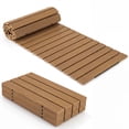 thumbnail image 1 of Costway Allée de Jardin Extérieure de 8 Pi avec Raccord en Fil Métallique, Surface Antidérapante pour Cour, Brun, 1 of 10
