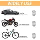 thumbnail image 4 of Tapas para válvulas de neumáticos con bandera americana, 8 unidades, antirrobo, con sello de goma de metal, ajuste universal para coches, SUV, bicicletas y bicicletas, camiones, motocicletas, 4 of 7