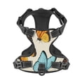 thumbnail image 4 of Picia Butterflies No-Pull Dog Harness Reflective Front Clip Vest with Handle,Step-in Air Dog Harness,Adjustable 2 Metal Rings 4 Buckles,Easy to Put on & Take Off Small, 4 of 9