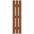 thumbnail image 5 of Ekena Millwork 12"W x 63"H Mid-America Vinyl, TailorMade Size Three Board Spaced Shutters, w/Installation Shutter-Lok's & Matching Screws (Per Pair), 471 - Treated Cedar, 5 of 12