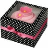 Wilton Individual Cupcake Box, White Dots 3 ct. 415-0950
