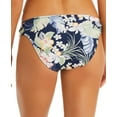 thumbnail image 2 of Jessica Simpson Women's Stranded In Paradise Side-Shirred Hipster Bikini Bottoms Size Medium, 2 of 2