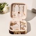 thumbnail image 6 of Horse Travel-Portable Square Jewelry Organizer Storage Box - Rings, Earrings, Necklaces, and Bracelets Holder for Girls and Women, 6 of 6