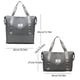 thumbnail image 3 of Bolsa de Deporte Expandible para Gimnasio | Bolsa de Deporte y Viaje de Gran Capacidad | Bolsillos con Separación de Humedad/Seco | Compatible con Laptop de 15.6" | 22 X 7.87 X 11-16.14 Pulgadas | pa, 3 of 7