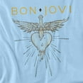 thumbnail image 2 of Bon Jovi Greatest Hits Women's T Shirt, Light Blue, 2X-Large, 2 of 6