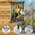thumbnail image 3 of Garden Metal Signs-I Just Want to Work in My Garden and Hang Out with My Chickens Tin Sign, Retro Rustic Outside Poster Sign Gardening Lover Gifts Fence Decoration Wall Art Decor 8x12inch, 3 of 14