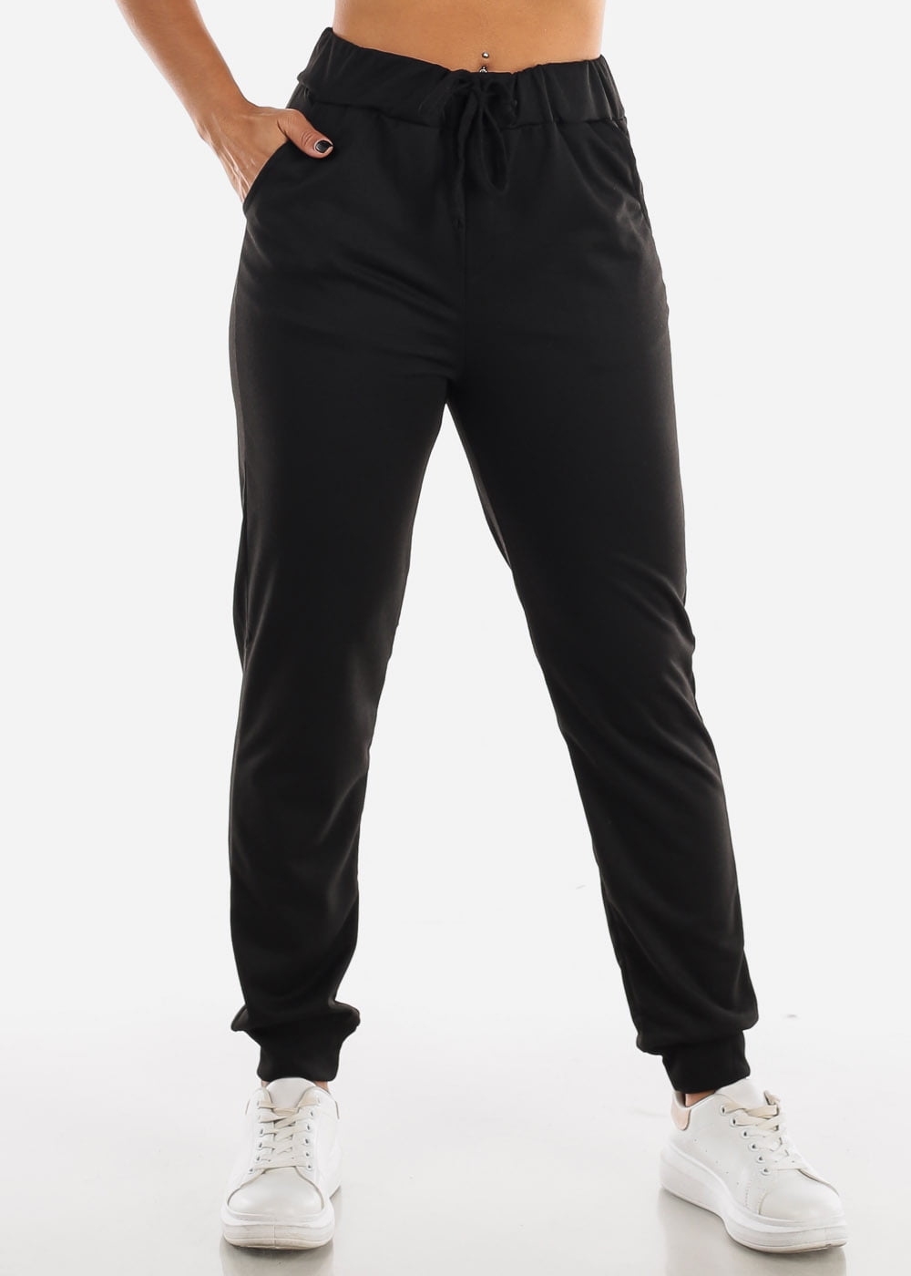 walmart black sweatpants