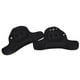 thumbnail image 2 of Guantes con peso (1 libra cada uno) para ejercicios aeróbicos cardiovasculares y coordinación de velocidad de manos. Negro, 2 of 9