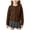 A-Brown, variant on Girls Sweater Cardigan Uniform Crewneckk Button Knit Fall Kid Jacket Toddler Long Sleeve Crewneck Cardigan Sweaters(A-Brown,9-10 Years)