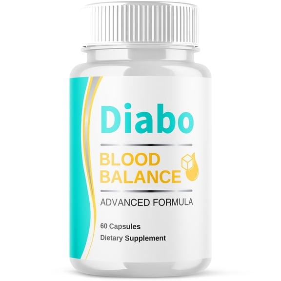 Diabo Blood Balance Support Pills Advanced Formula Vitamin Supplement 60 Capsules