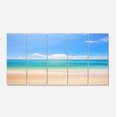 thumbnail image 2 of Cloudy Horizon Over Beach - Seashore Photo Canvas Print, 2 of 3