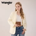 thumbnail image 7 of Wrangler Women Small Wallet Tri‑Fold RFID Blocking Credit Card Organizer with ID Window & Zipper Coin Pocket, Brown, 7 of 7