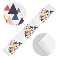 thumbnail image 5 of Yayeee Table Runner 70 inches Long Home Kitchen Dinning Party Decoration, White Abstract Triangles, 5 of 7