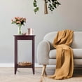 thumbnail image 3 of Costway Table Basse Haute Table de Chevet Table d'Appoint Console Étagère de Rangement, 3 of 8