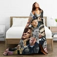 thumbnail image 6 of Blanket Charlie Hunnam Soft and Comfortable Wool Fleece Throw Blankets Gift for Home Decoration Sofa Office car Camping Yoga Travel Home Decoration Cozy Plush Beach, 6 of 6
