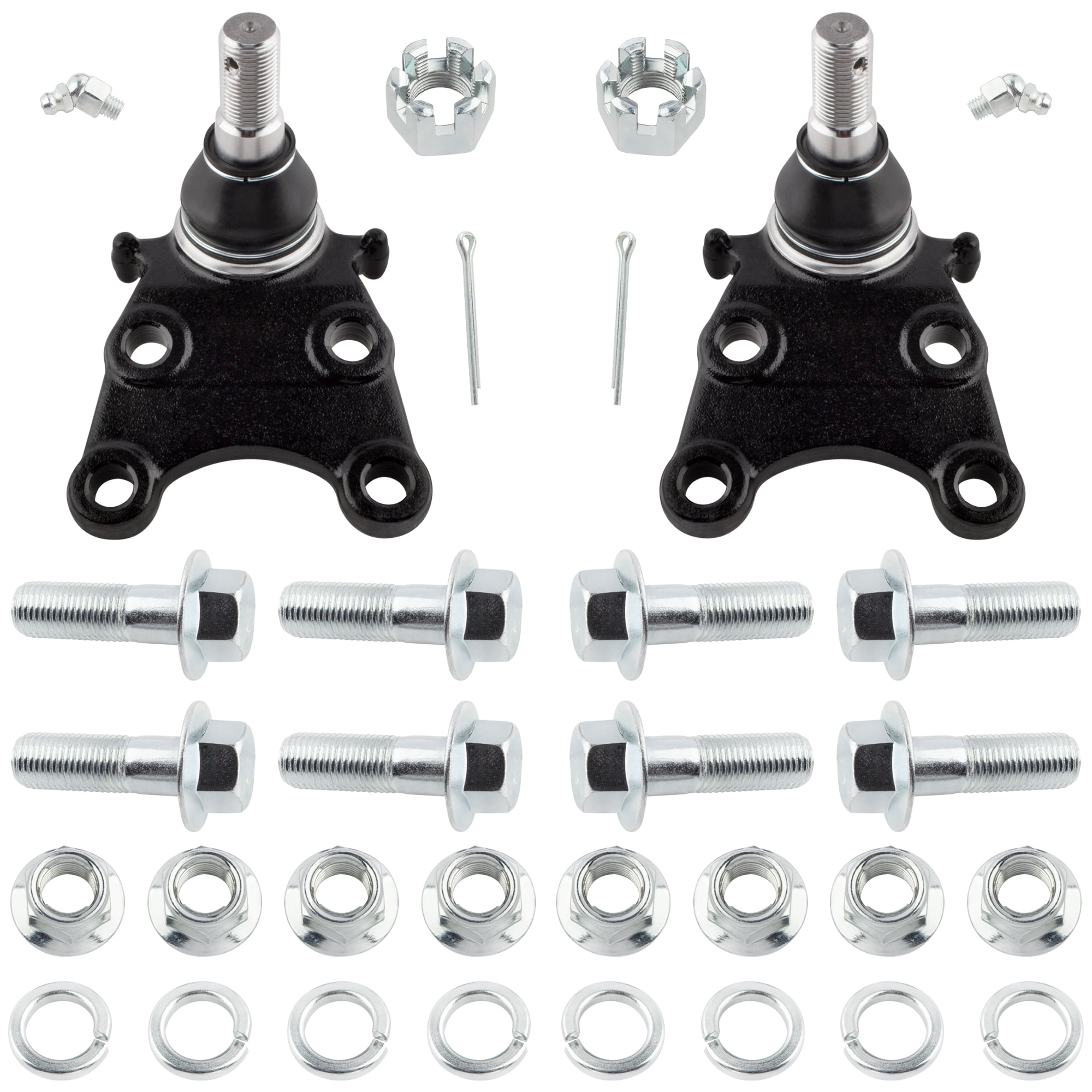 BOXI 4pcs Front Lower Upper Suspension Ball Joints Fit for Honda Passport 1994-1995 / for Isuzu Amigo 1989-1994/Pickup 1988-1995 4WD/Rodeo 1988-1995 | K9465 K9452