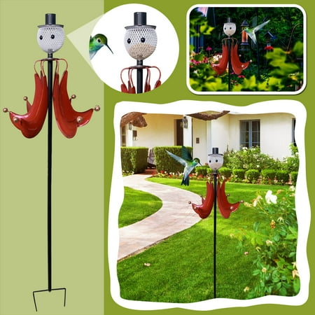 Kitchen Tools Outdoor Metal Hanging Bird Feeder Bird Feeder Flower