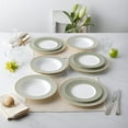 thumbnail image 3 of Noritake Infinity Green Gold Gold 12-Piece Dinnerware Set, Service for 4, 3 of 7