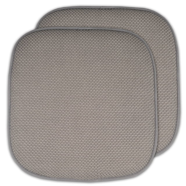 Cojín para silla Sweet Home Collection, espuma viscoelástica, 40 x 40 cm, paquete de 2